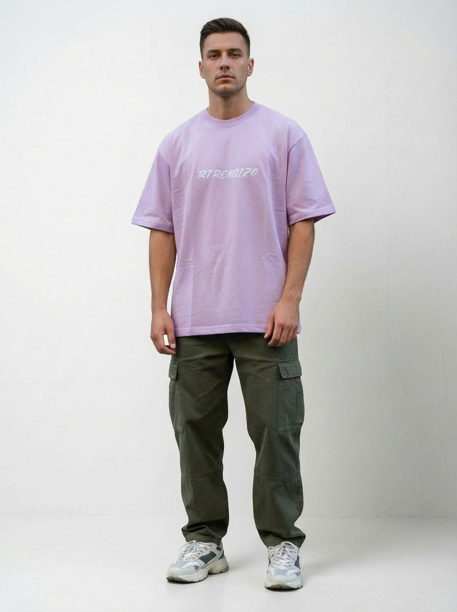 Men’s Oversized TIME Graphic T-Shirt