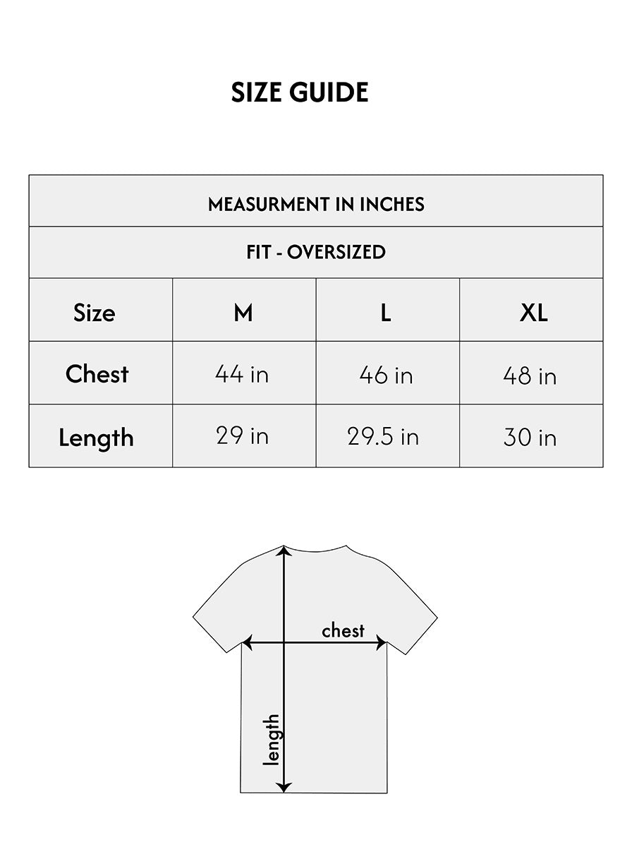 Men’s Oversized TIME Graphic T-Shirt